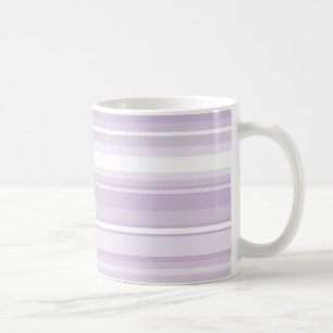 Taza De Café Tiras púrpura silvestres
