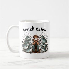 Taza De Café Tired Fisherman Coffee Mug