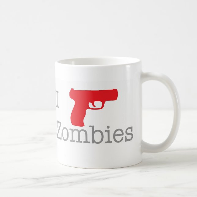 Taza De Café Tiro a zombis (Derecha)