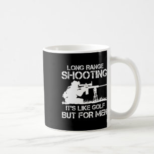 Taza De Café Tiro de Largo Alcance Es Como Golf