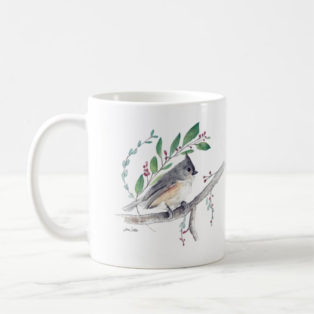 Taza De Café Tiros de tifón Bird Art Coffee Mug (Izquierda)