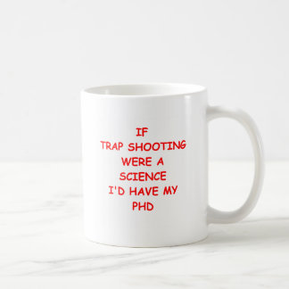 Taza De Café tiroteo de trampa