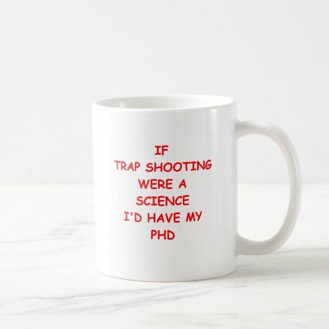 Taza De Café tiroteo de trampa (Derecha)