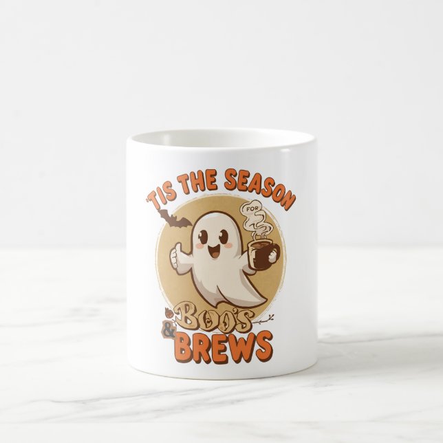 Taza De Café Tis the Season Boos and Brews (Centro)