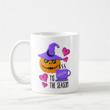 Tis the Season Pumpkin Spice Halloween Mug