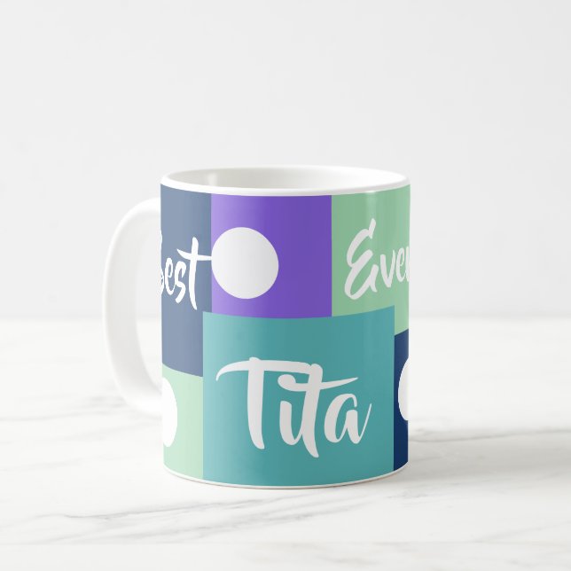 Taza De Café Tita, abuela (Anverso izquierdo)