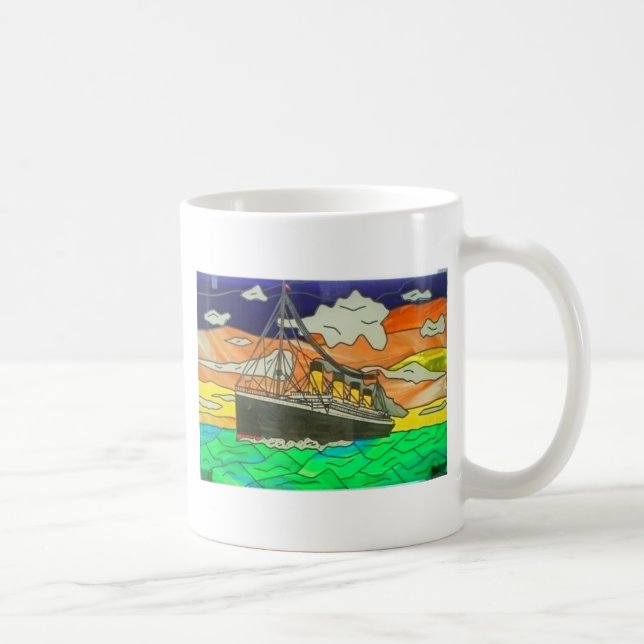 Taza De Café Titánico 'a fin de nosotros forget (Derecha)