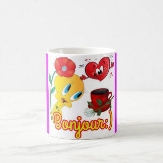 Taza De Café Titi bonjour