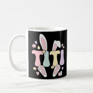 Taza De Café Titi Tuntie Semana Santa Bunny Titi Tía Día de Pas