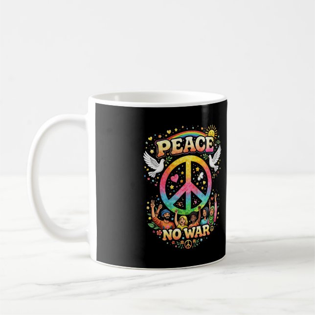 Taza De Café Título: Paz sobre Guerra (Izquierda)