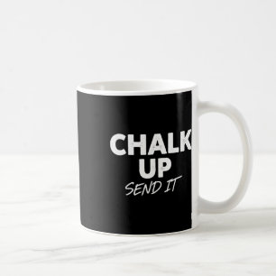 Taza De Café Tiza Enviar Cita Divertida Escalada en Roca