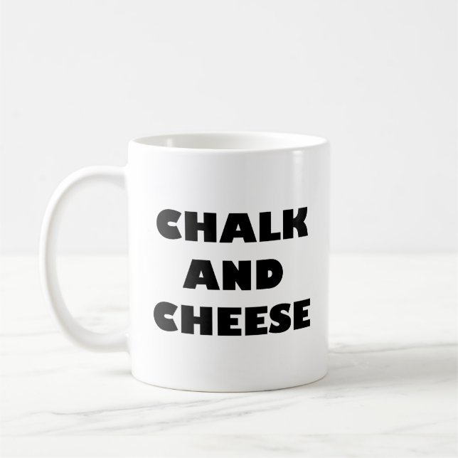 Taza De Café Tiza y Queso (Izquierda)