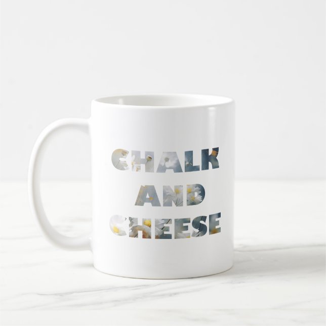 Taza De Café Tiza y Queso (Izquierda)
