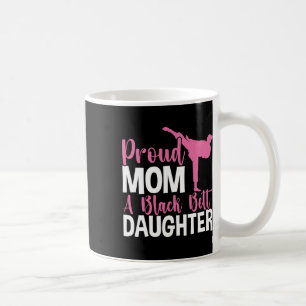 Taza De Café Tkd Karate Judo Orgullosa Mamá De Una Hija Del Cin