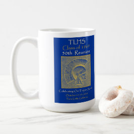 Taza De Café TLHS Clase espiritual troyano de Reunión de 1969