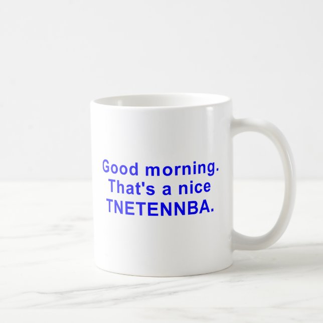 Taza De Café Tnetennba agradable (Derecha)