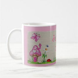 Taza De Café Toadstoide rosa Mug