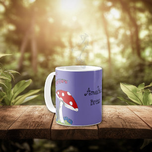 Taza De Café Toadstool mágico personalizado