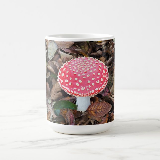 Taza De Café Toadstool rojo Amanita muscaria (Centro)