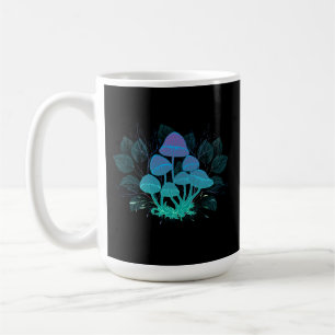 Taza De Café Toadstools en Bushes