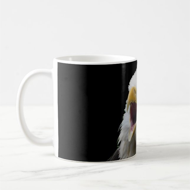 Taza De Café Toalla de águila calva (Izquierda)