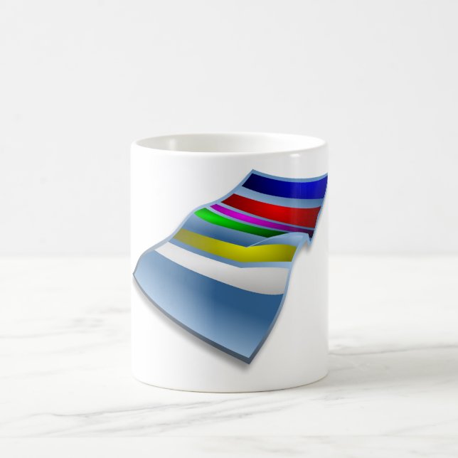 Taza De Café Toalla de playa Mug (Centro)