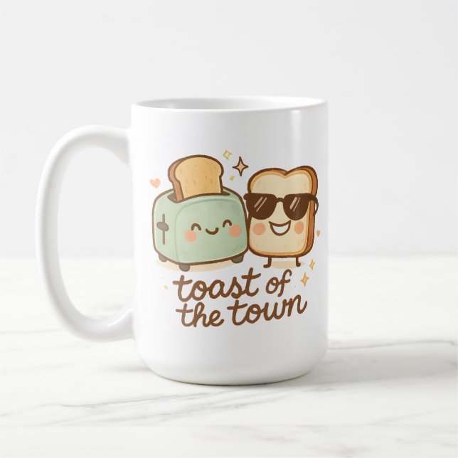 Taza De Café Toast of the Town (Izquierda)