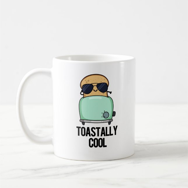Taza De Café Toastly Guay Funny Toast Pun (Izquierda)