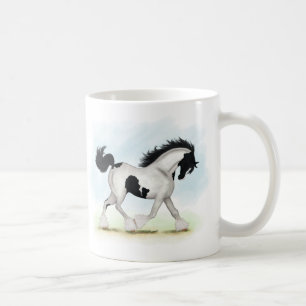 Taza De Café Tobiano Gypsy Vanner Horse