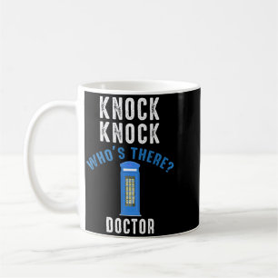 Taza De Café Toca Toca Quién Está_ Doctor Divertido Toca Quién