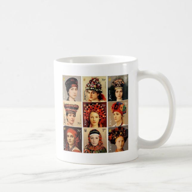 Taza De Café Tocados ucranianos (Derecha)