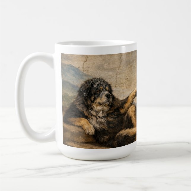 Taza De Café Tocando lo Divino (Izquierda)