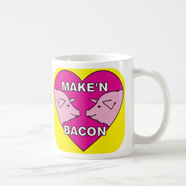 Taza De Café Tocino de Make'n (Derecha)