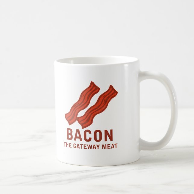 Taza De Café Tocino, la carne de la entrada (Derecha)