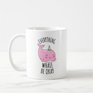 Taza De Café Toda la ballena esté bien