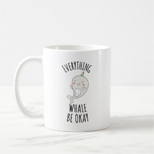 Taza De Café Toda la ballena esté bien