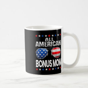 Taza De Café Toda La Familia Americana Bonus Mom 4 De Julio Sun