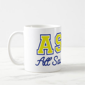 Taza De Café Toda la universidad de los santos de la medicina -