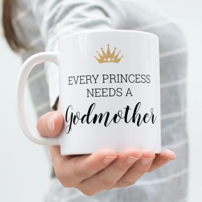 Taza De Café Toda Princesa Necesita Una Propuesta De Madrina (Subido por el creador)