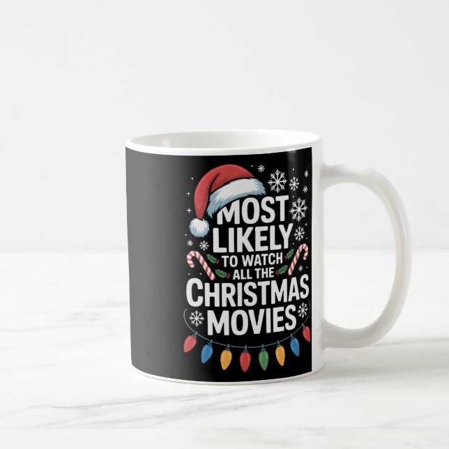 Taza De Café Todas Las Películas De Los Navidades Más Probables (Derecha)
