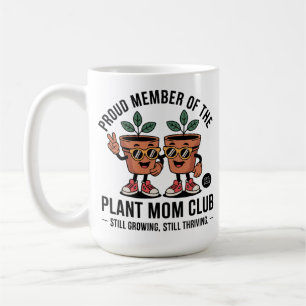 Taza De Café Todavía Creciendo Todavía Prosperando Dúo Genial