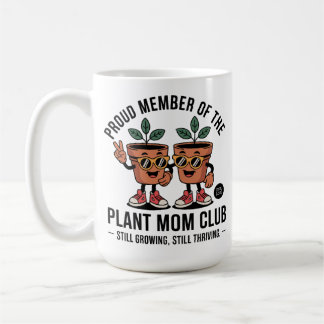 Taza De Café Todavía Creciendo Todavía Prosperando Dúo Genial