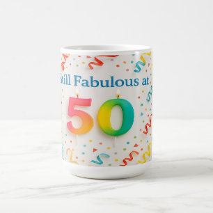 Taza De Café Todavía fabuloso a los 50