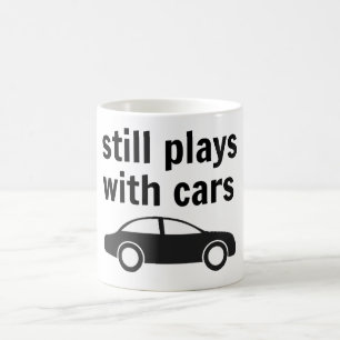 Taza De Café Todavía juegos con los coches
