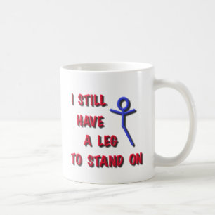Taza De Café Todavía tengo una pierna a colocarse en la figura