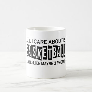 Taza De Café Todo cuidado de I es alrededor baloncesto