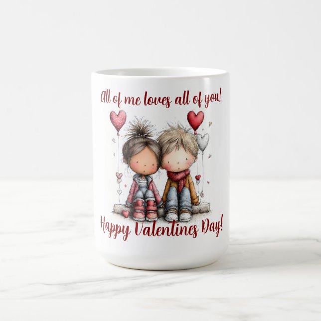 Taza De Café Todo de Mí Ama Todo de Ti (Centro)