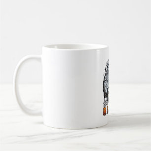 Taza De Café Todo el amor del profesor Cerebros Halloween Zombi