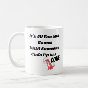 Taza De Café Todo es diversión y juegos... Cono - Humor de técn