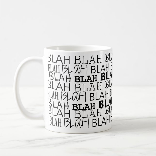 Taza De Café Todo ese Blah (Izquierda)